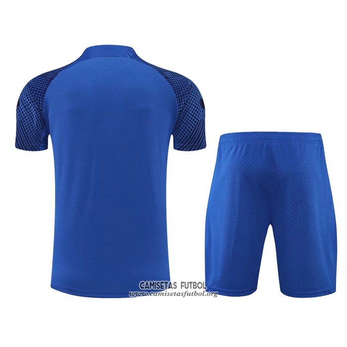 Chandal del Paris Saint-Germain Manga Corta 2022/2023 Azul - Pantalon Corto